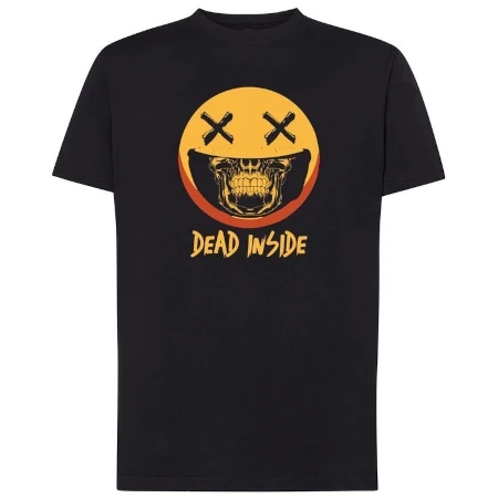 Koszulka męska z nadrukiem DEAD INSIDE