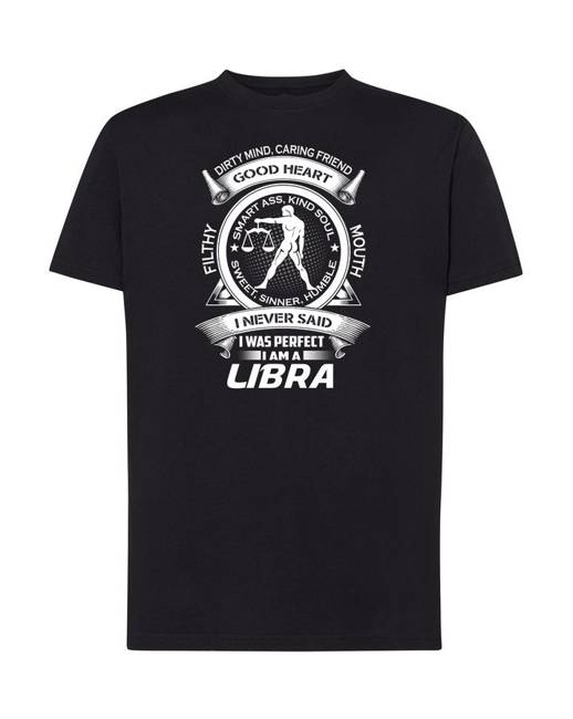 T-shirt męski ZNAKI ZODIAKU - LIBRA