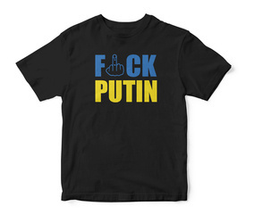 KOSZULKA TSHIRT F*CK PUTIN WOJNA UKRAINA ROSJA
