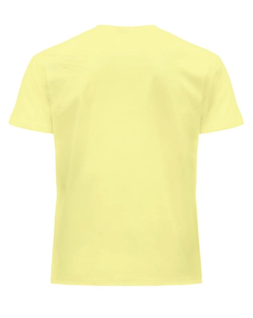 Koszulka męska z krótkim rękawem pastelowa żółta | JHK Regular T-Shirt Man - efektBHP.pl
