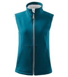 Vision softshell kamizelka damska turkusowa MALFINI