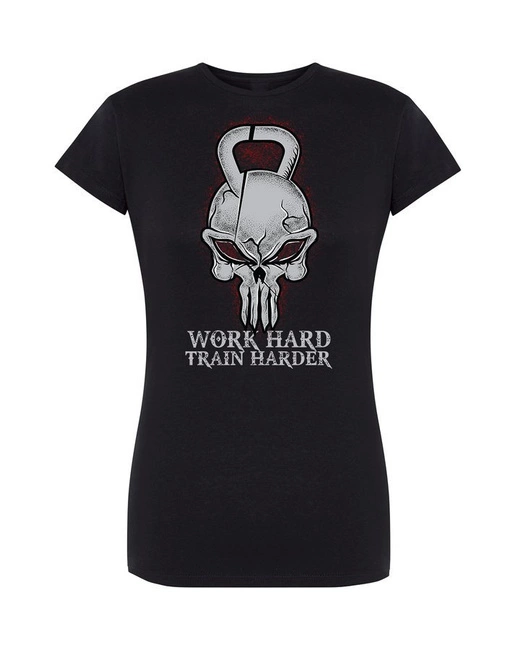 T-shirt damski na siłownię PUNISHER