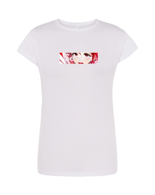Koszulka damska biała ANIME manga SENPAI t-shirt