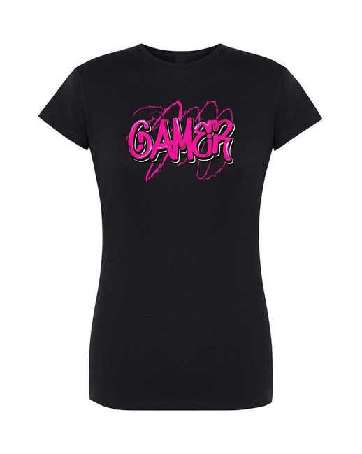 Koszulka GAMER t-shirt damski DLA GRACZA 