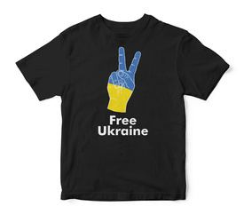 KOSZULKA WOLNA UKRAINA SOLIDARNI FREE UKRAINE
