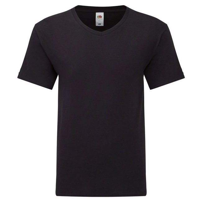 Koszulka męska dekolt w szpic | FRUIT OF THE LOOM Iconic v-neck