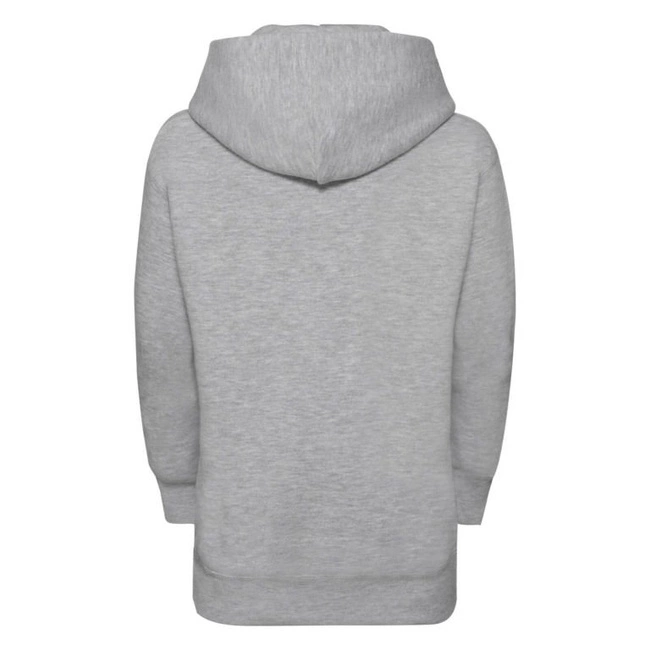 Bluza dziecięca kangurka z kapturem jasnoszara Russell