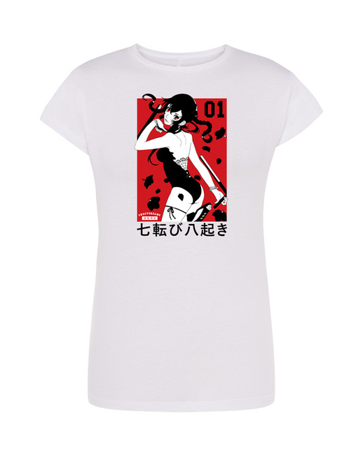 Koszulka damska biała ANIME manga SHOUJO t-shirt