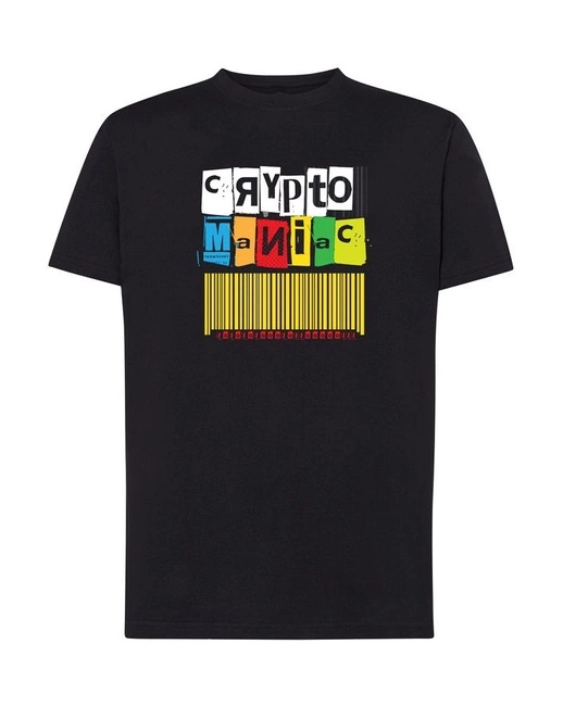 Koszulka męska CRYPTOMANIAC t-shirt krypto