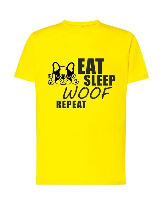Koszulka męska EAT SLEEP WOOF