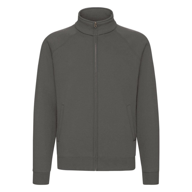 Bluza męska rozpinana Premium grafitowa Fruit of the Loom