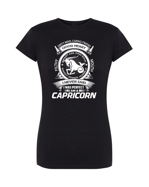 T-shirt damski ZNAKI ZODIAKU - CAPRICORN