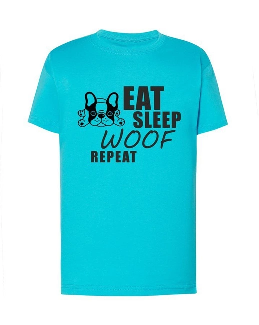 Koszulka dziecięca EAT SLEEP WOOF