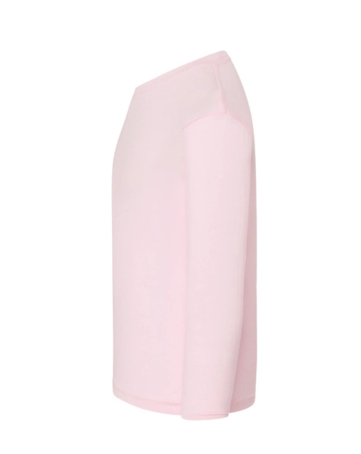 Koszulka dziecięca klasyczna Z DŁUGIM RĘKAWEM JHK róż.