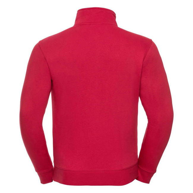 Bluza męska rozpinana bez kaptura Authentic czerwona Russell