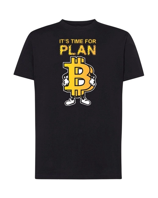 Koszulka męska BITCOIN kryptowaluty t-shirt