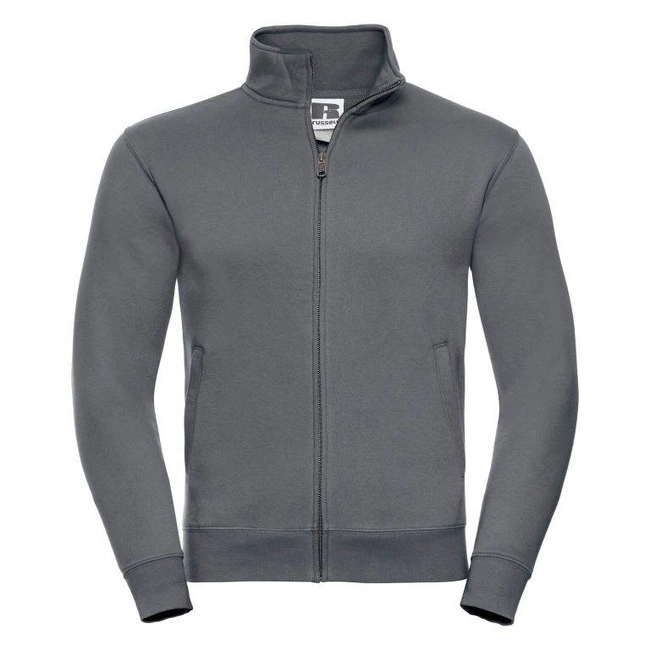 Bluza męska rozpinana bez kaptura Authentic szara Russell