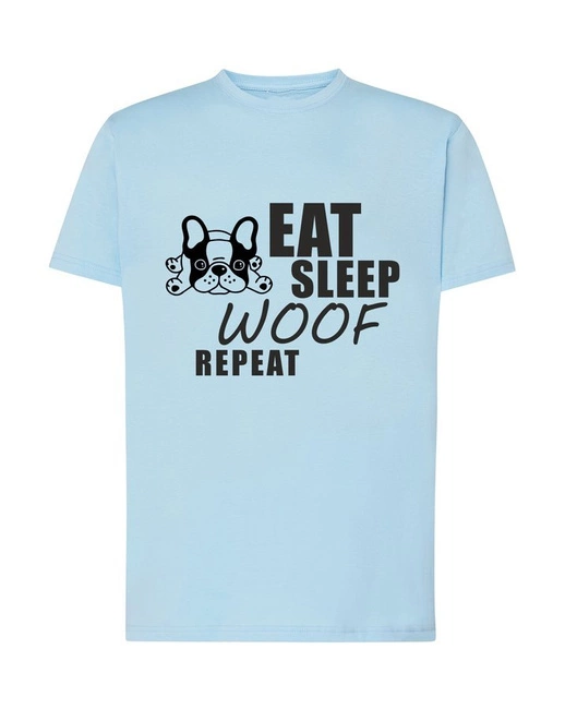 Koszulka męska EAT SLEEP WOOF