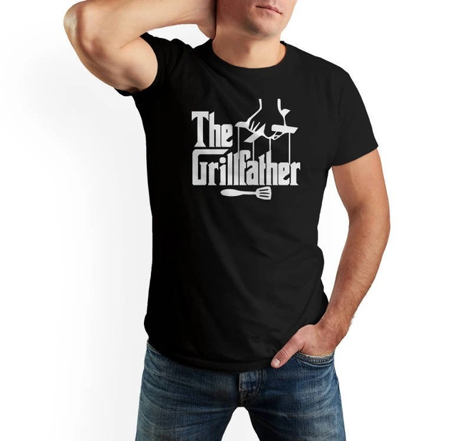 Koszulka męska THE GRILLFATHER t-shirt na grill