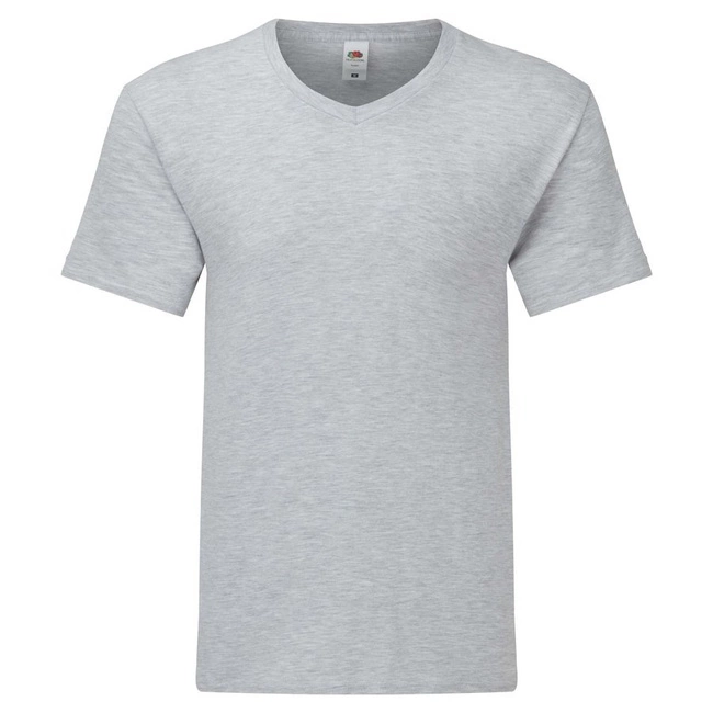 Koszulka męska dekolt w szpic | FRUIT OF THE LOOM Iconic v-neck