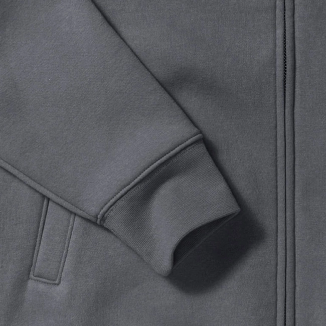 Bluza męska rozpinana bez kaptura Authentic szara Russell