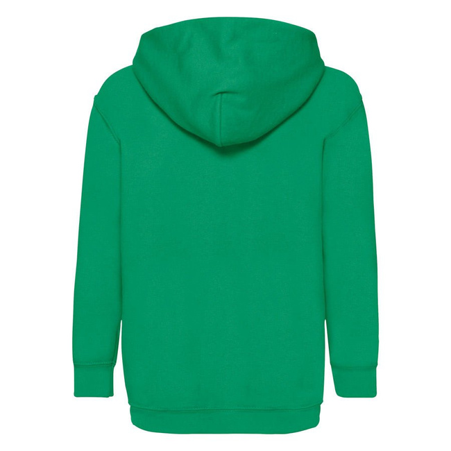 Bluza dziecięca Classic Hooded w kolorze zieleń kelly Fruit of the Loom