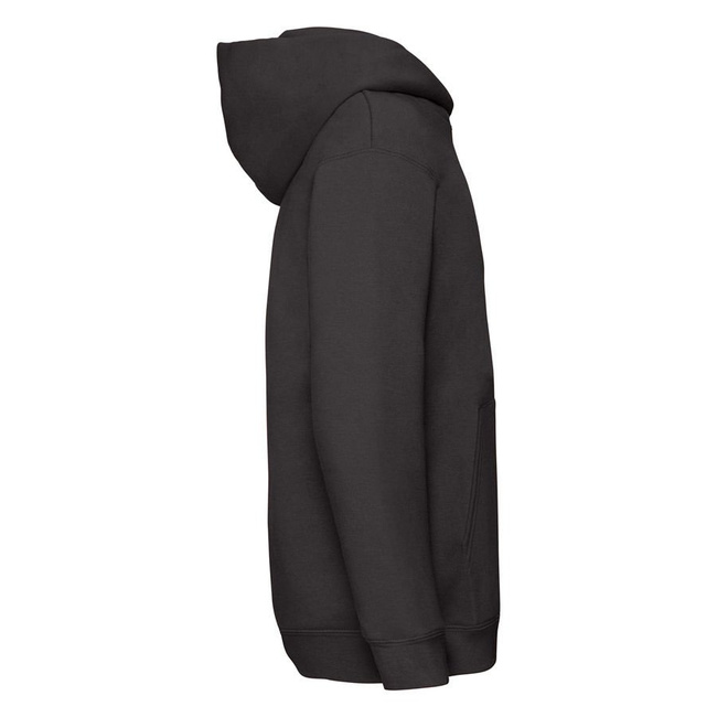 Bluza dziecięca Premium Hooded czarna Fruit of the Loom