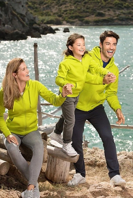 Bluza damska rozpinana z kapturem TRENDY ZIPPER szara MALFINI