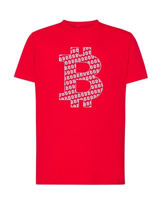 T-shirt męski BITCOIN koszulka kryptowaluty 