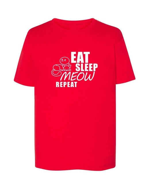 Koszulka dziecięca EAT SLEEP MEOW