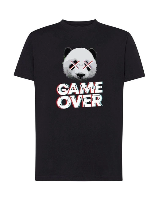 Koszulka męska GAME OVER t-shirt PANDA