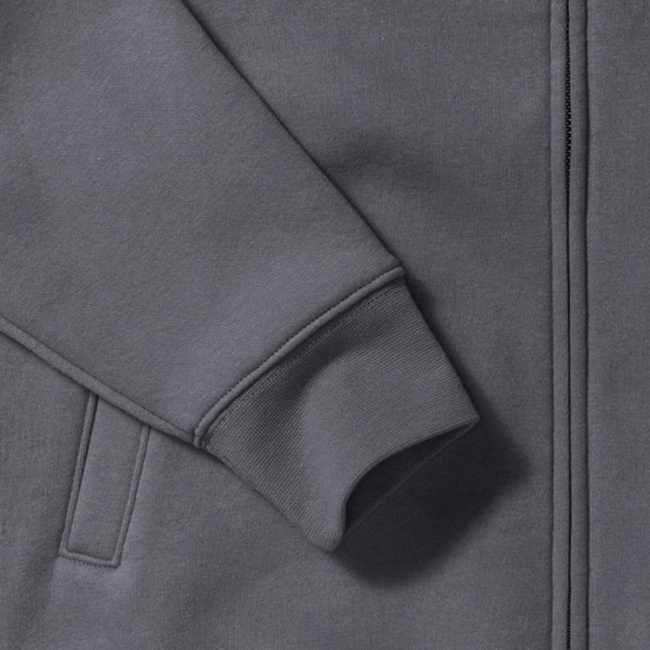 Bluza męska rozpinana bez kaptura Authentic szara Russell