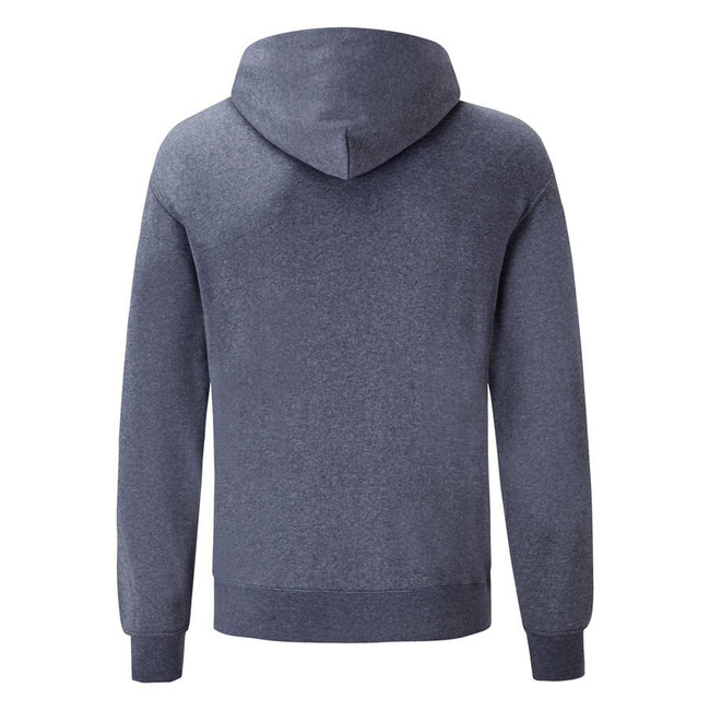 Bluza męska Classic Hooded Sweat granatowy melanż Fruit of the Loom