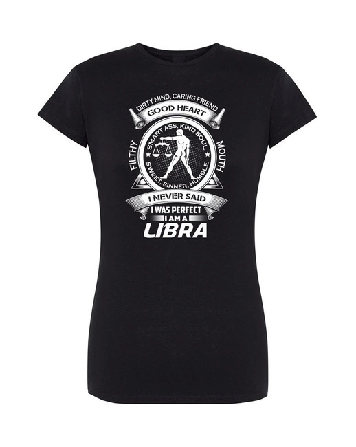 T-shirt damski ZNAKI ZODIAKU - LIBRA