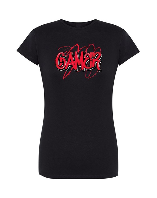 Koszulka GAMER t-shirt damski DLA GRACZA 