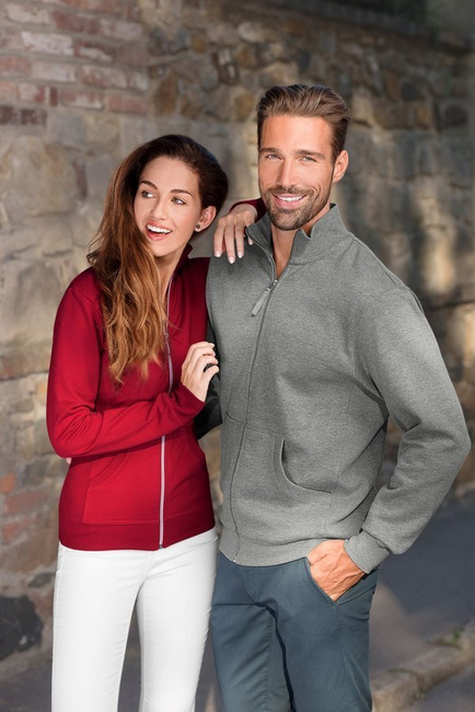 Bluza męska z suwakiem Adventure MALFINI chabrowa