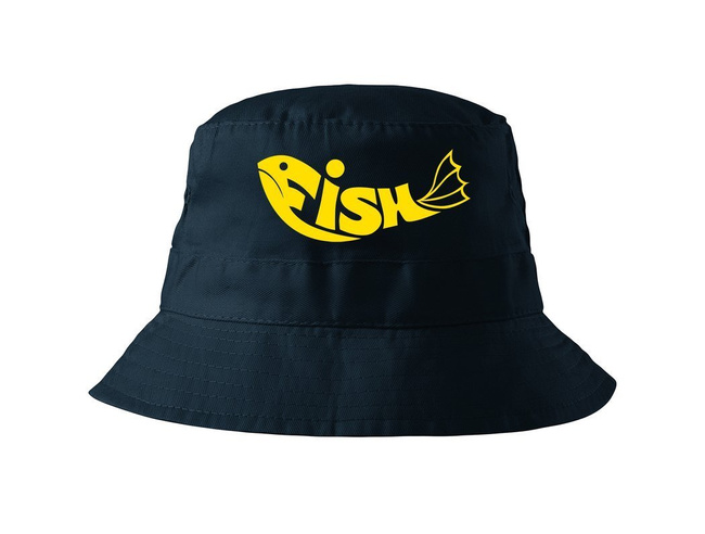 Kapelusz unisex FISH kapelusik RYBA wędkarstwo