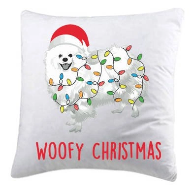 Poduszka świąteczna WOOFY CHRISTMAS wzór 3