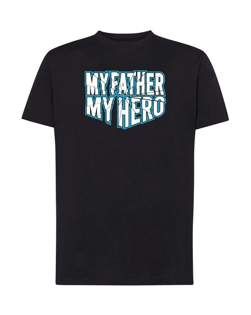 Koszulka dla taty MY FATHER MY HERO prezent