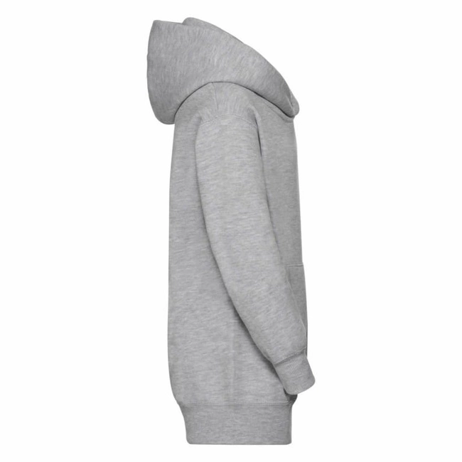 Bluza dziecięca kangurka z kapturem jasnoszara Russell
