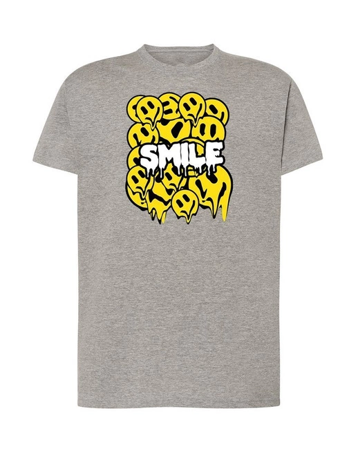 Koszulka męska SMILE t-shirt z nadrukiem