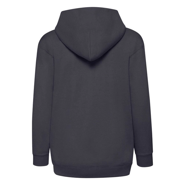 Ciemnogranatowa bluza dziecięca zapinana Classic Hooded Fruit of the Loom