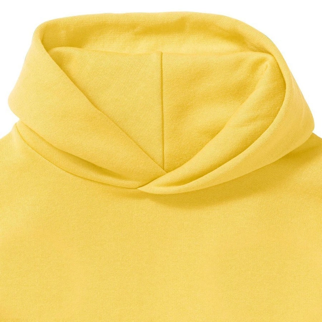 Bluza dziecięca kangurka z kapturem jasnożółty Russell