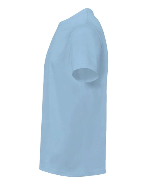Koszulka męska z krótkim rękawem pastelowa błękitna | JHK Regular T-Shirt Man - efektBHP.pl