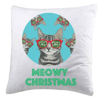 Poduszka świąteczna ze zwierzętami wzór 15