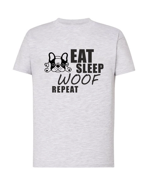 Koszulka dziecięca EAT SLEEP WOOF