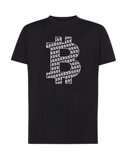 T-shirt męski BITCOIN koszulka kryptowaluty 