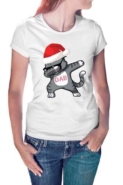 Koszulka Świąteczna dla kociary DAB
