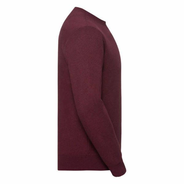 Bluza męska Authentic Melange burgundowy melanż Russell