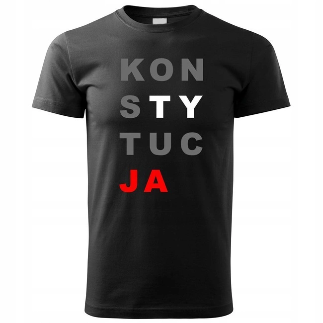 Koszulka męska KONSTYTUCJA